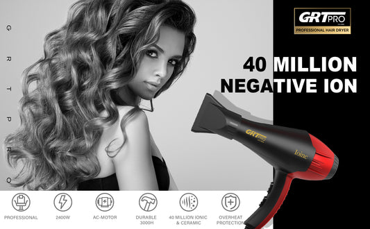 GRT PRO Professional hairdryer with ions CHJ-8900