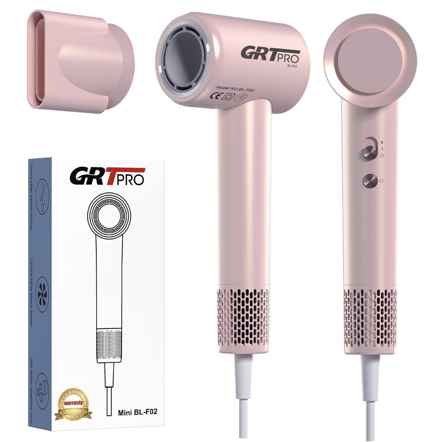 GET PRO High Speed Hair Dryer MINI BL-F02