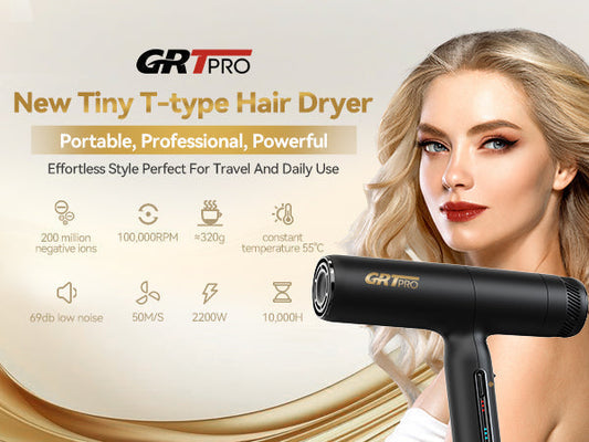 New Tiny T-Type Hair Dryer GR-NE30