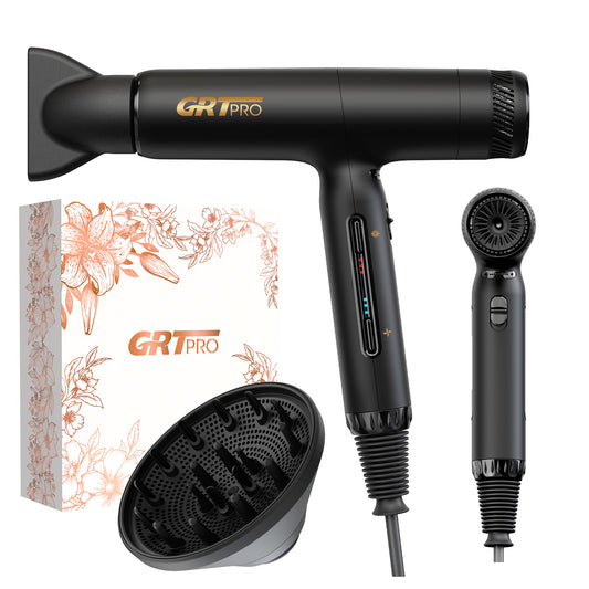 Professional Ionic Hair Dryer Travel Hairdryer 2200W