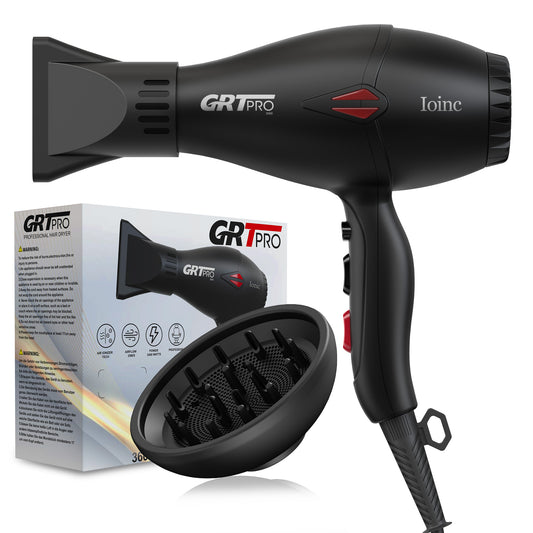 Professional Hair Dryer 2400W Ionic Hairdryer AC Motor
