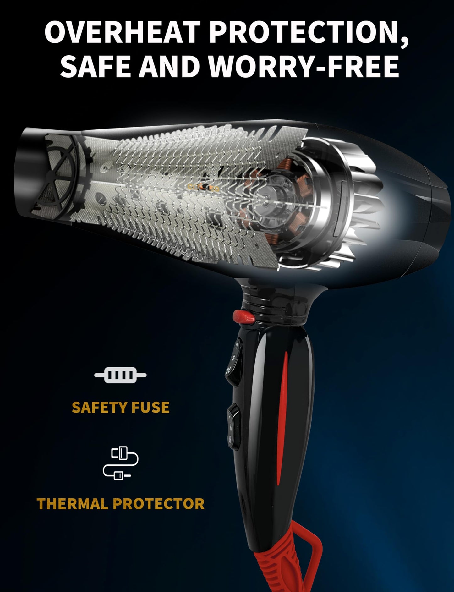 GRT PRO Professional Hair Dryer 2400W  9900